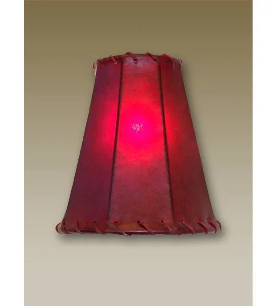10″ Pyramid Raw Hide Lamp Shade