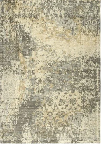 5’x8′ Beige Rizzy Home Gossamer Wool Area Rug