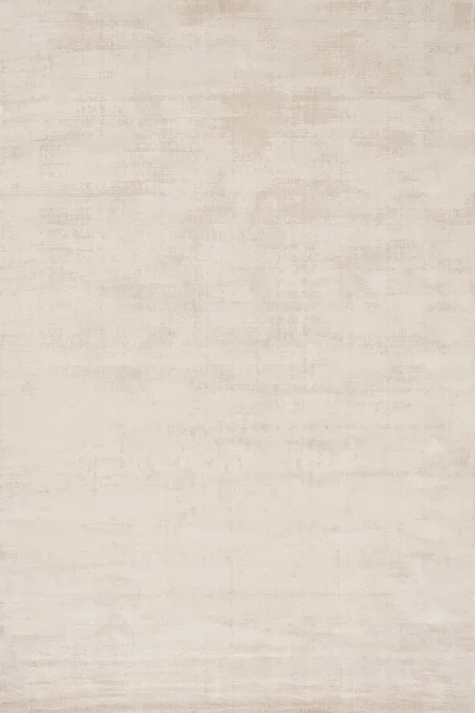Alva Hand Loom Knotted Viscose Rug Swatch | Sand