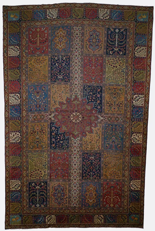 Antique Persian Tabriz Rug – 11’1″ x 17’4″