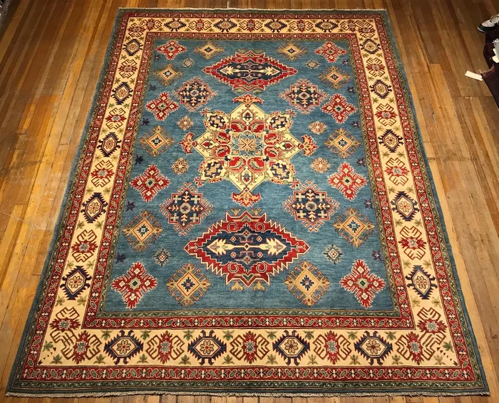 Ardabale Natural Dye / Hand Spun Wool Rug. 10’.7” x 8’