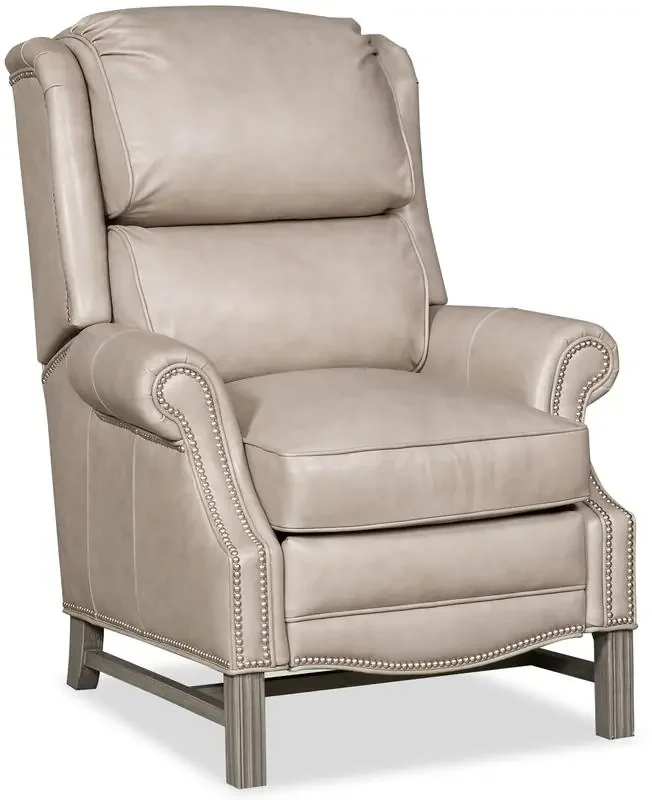 Bradington-Young – Alta High Leg Reclining Lounger – Pushback Recline – Cement – BYX-4104980007-91STPN
