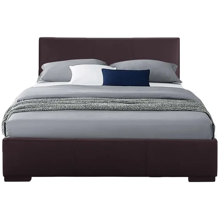 Camden Isle – Abbey King Platform Brown Bed – 102033