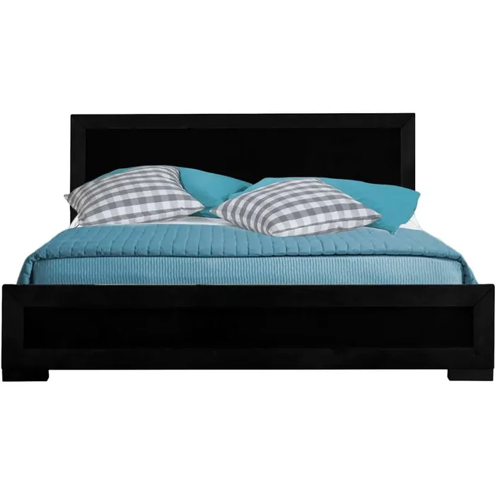 Camden Isle – Oxford Twin Platform Black Bed – 112130