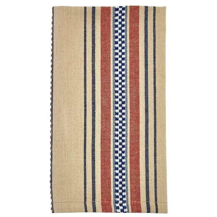 Chamois Stripe Napkin Set