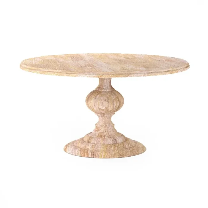 Four Hands – Magnolia Round Dining Table 60in – Whitewas – IMGN-60R