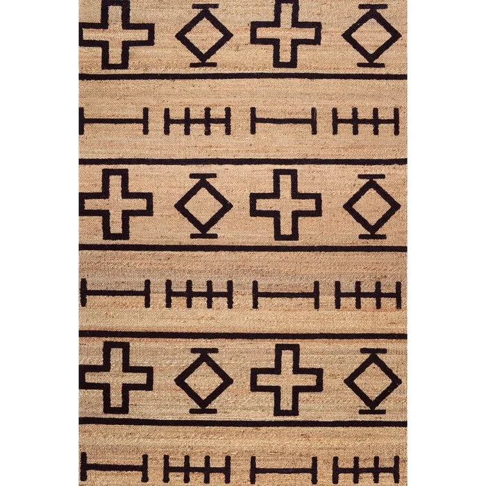 Hand Loomed Natural Fiber Barry Area Rug
