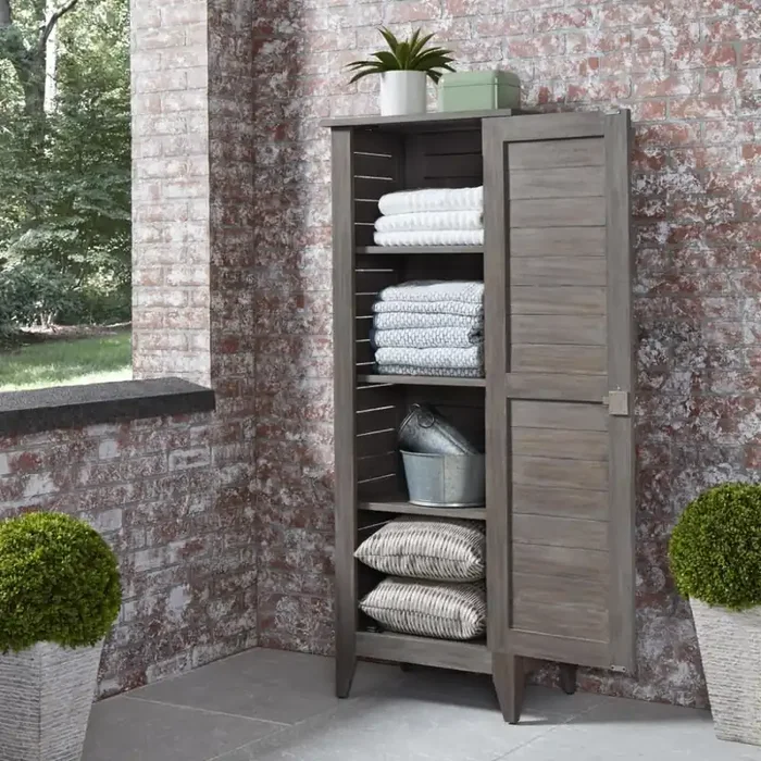 Homestyles Furniture – Maho Gray Storage Cabinet – 5664-26