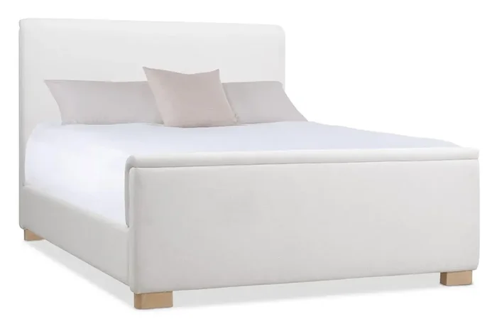 Hooker Furniture- Banyon Bay Queen Upholstered Bed in Beige – 6081-90850-82
