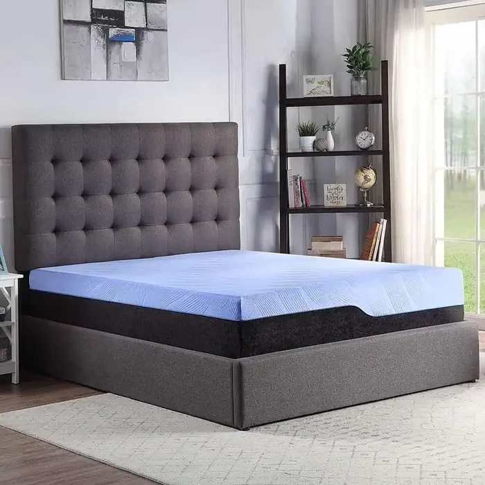 Legends Furniture – Bridgevine Home 12 in. Cal King Size5-Layer Latex Foam and Coil Hybrid Adult Mattress – AX-RMFL-120CK
