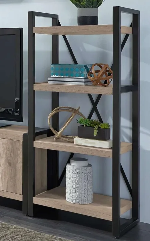 Liberty Furniture – Sun Valley Pier Unit with Faux Metal – 439-EP60