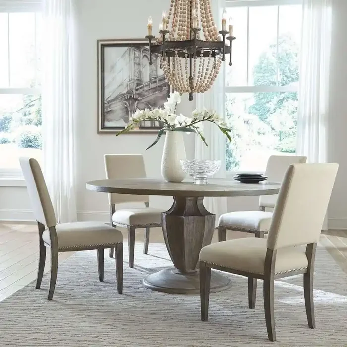 Liberty Furniture – Westfield 5 Piece Pedestal Table Set – 944-CD-5PDS