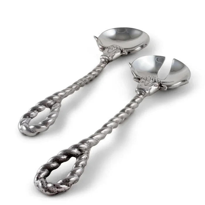 Longhorn Steer Serving Utensils