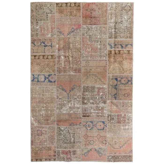 Mardean – Vintage Turkish Patchwork Rug