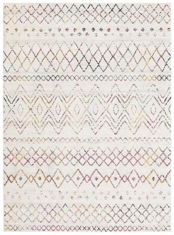 OASIS RUSTIC MULTI easy care pet friendly floor rug