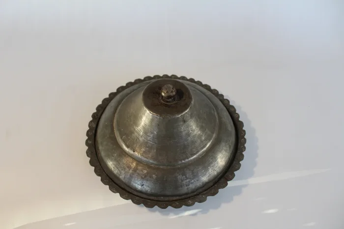 Old Copper Covered Dish