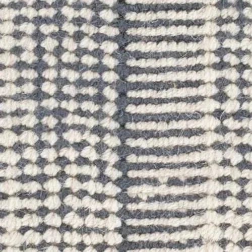 Raffa Woven Wool Custom Rug Swatch | Navy