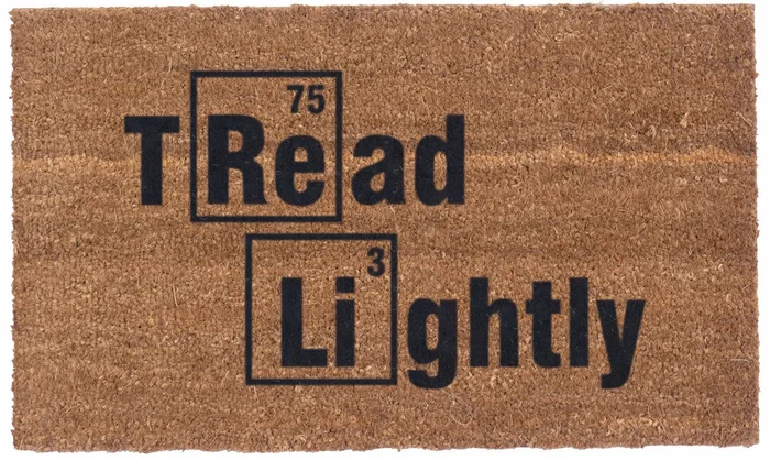 Tread Lightly – Vinyl Backed Coco Doormat