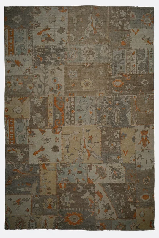 Turkish Oushak Rug – 9’8″ x 14′