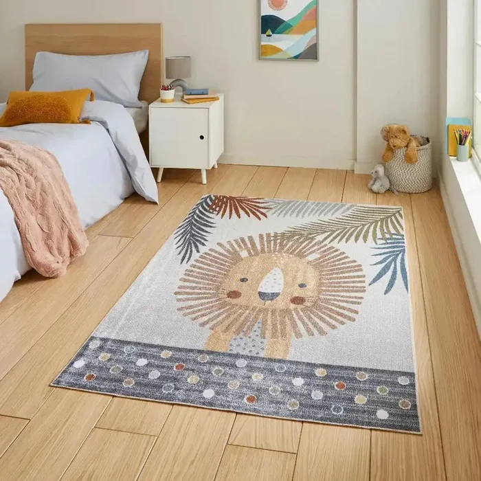 Vida washable Lion Rug