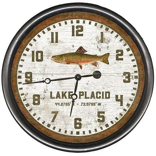 Vintage Lake Placid Wall Clock