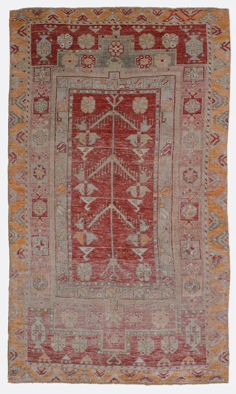 Vintage Turkish Anatolian Rug – 4’7″ x 7’10”