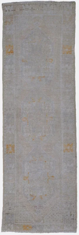 Vintage Turkish Oushak Rug – 2’9″ x 8’5″