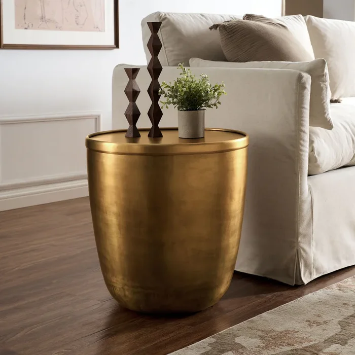Viora Metal Storage Side Table by Modway