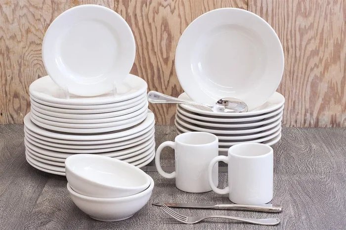 White Dinnerware – Set Options