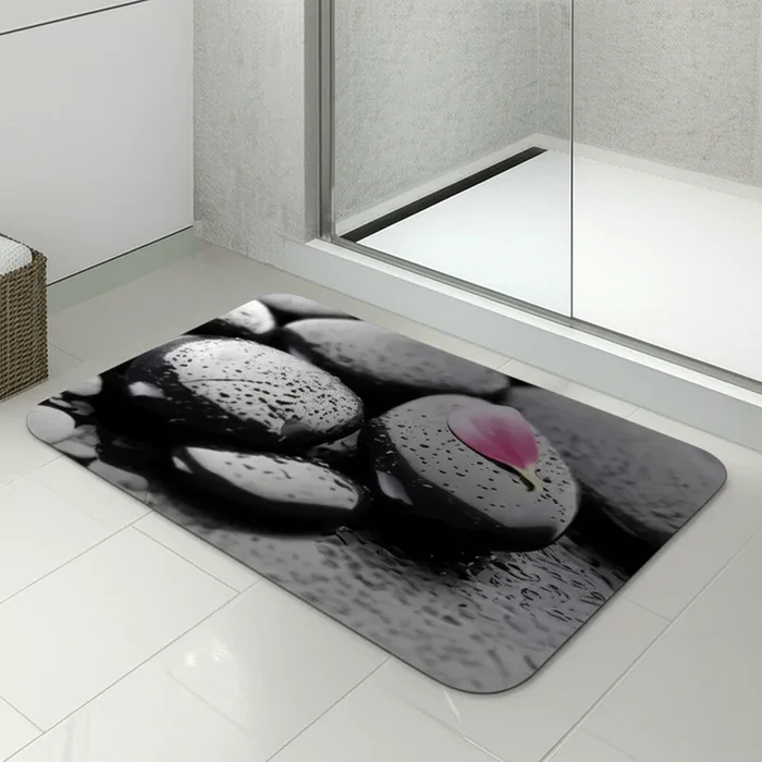 Zen Stone Bathroom Mat